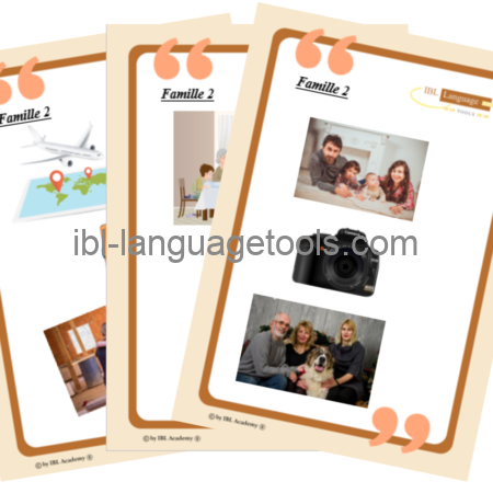 Conversatiekaarten - Familie 2 - Frans
