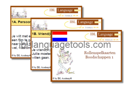 Rollenspelkaarten - Bioscoop - Nederlands