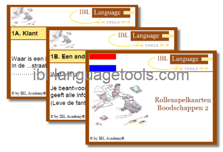 Rollenspelkaarten - Boodschappen 2 - Nederlands