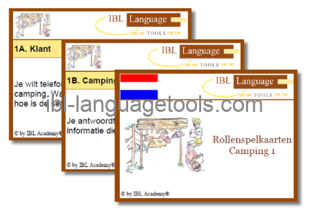 Rollenspelkaarten - Camping 1 - Nederlands