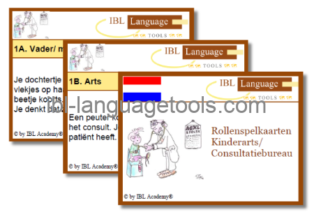 Rollenspelkaarten - De kinderarts - Nederlands