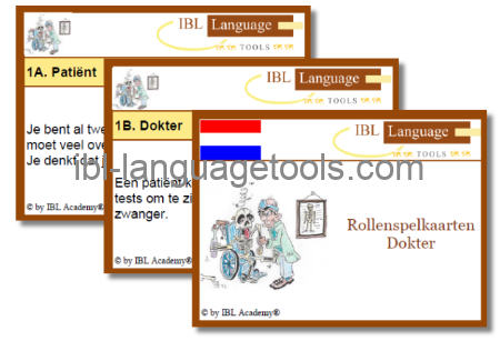 Rollenspelkaarten - Dokter - Nederlands
