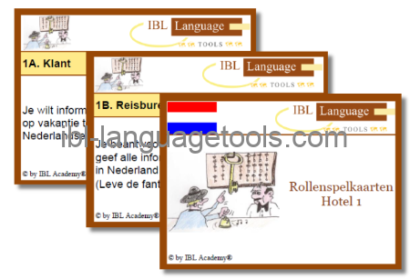Rollenspelkaarten - Hotel 1 - Nederlands