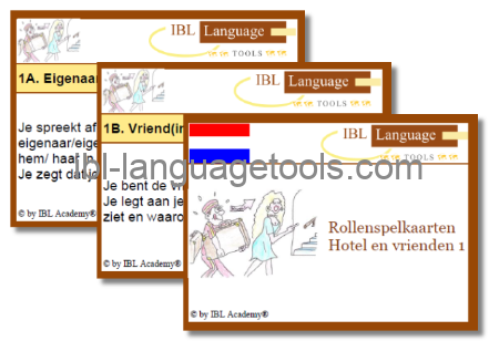 Rollenspelkaarten - Hotel & vrienden 1 - Nederlands