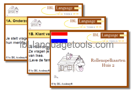 Rollenspelkaarten - Huis 2 - Nederlands