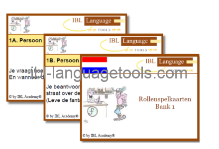 Rollenspelkaarten - Bank 1 - Nederlands