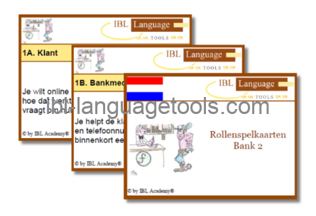 Rollenspelkaarten - Bank 2 - Nederlands