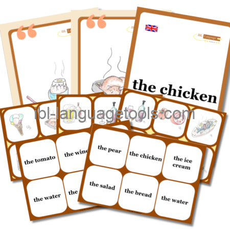 VocaKit® - Eten en drinken - Engels
