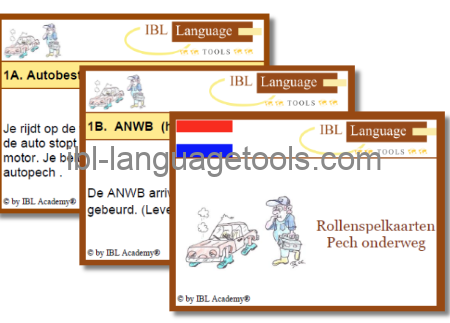 Rollenspelkaarten - Pech onderweg - Nederlands