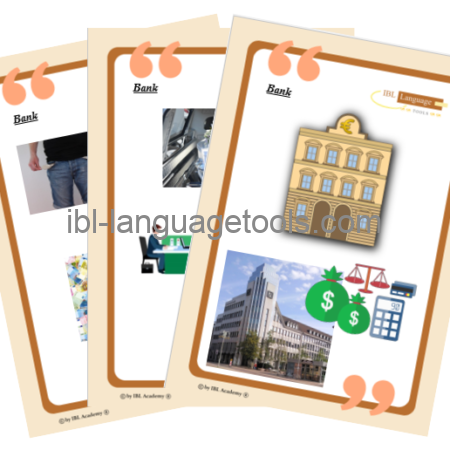 Conversatiekaarten - Bank - Duits