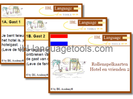 Rollenspelkaarten - Hotel & vrienden 2 - Nederlands