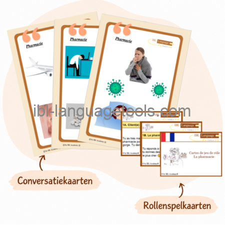 Conversatie Kit - Apotheek - Frans