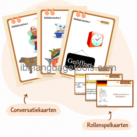 Conversatie Kit - Boodschappen 1 - Duits