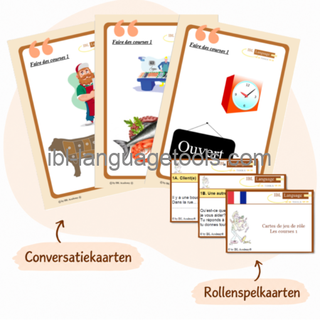 Conversatie Kit - Boodschappen 1 - Frans
