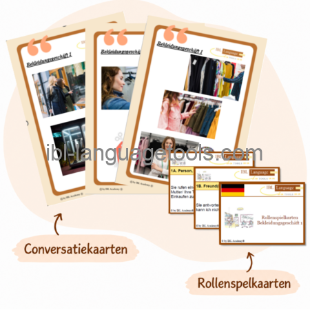 Conversatie Kit - Kledingzaak 1 - Duits
