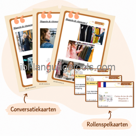 Conversatie Kit - Kledingzaak 1 - Frans