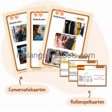 Conversatie Kit - Kledingzaak 1 - Spaans